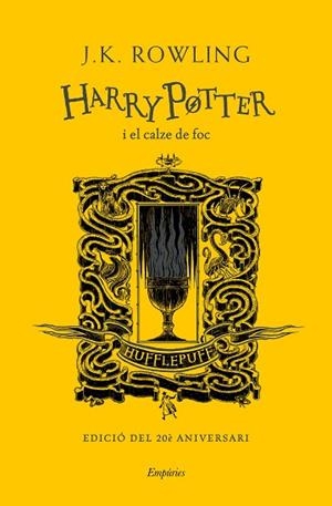 HARRY POTTER I EL CALZE DE FOC (HUFFLEPUFF) | 9788417879969 | ROWLING, J.K. | Llibreria Huch - Llibreria online de Berga 