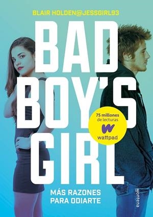 MÁS RAZONES PARA ODIARTE (BAD BOY'S GIRL 2) | 9788490435557 | HOLDEN, BLAIR | Llibreria Huch - Llibreria online de Berga 