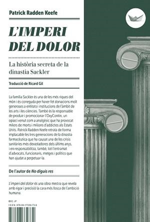IMPERI DEL DOLOR, L' | 9788417339739 | KEEFE, PATRICK RADDEN | Llibreria Huch - Llibreria online de Berga 