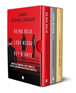 TRILOGÍA REINA ROJA (EDICIÓN PACK CON: REINA ROJA | LOBA NEGRA | REY BLANCO) | 9788466670227 | GÓMEZ-JURADO, JUAN | Llibreria Huch - Llibreria online de Berga 