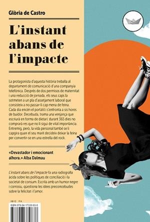 INSTANT ABANS DE L'IMPACTE, L' | 9788417339838 | DE CASTRO, GLÒRIA | Llibreria Huch - Llibreria online de Berga 