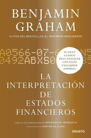 INTERPRETACIÓN DE ESTADOS FINANCIEROS, LA | 9788423433308 | GRAHAM, BENJAMIN | Llibreria Huch - Llibreria online de Berga 