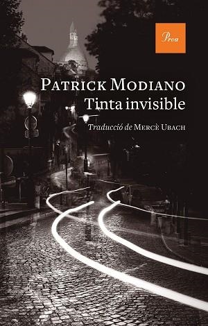 TINTA INVISIBLE | 9788475889337 | MODIANO, PATRICK | Llibreria Huch - Llibreria online de Berga 