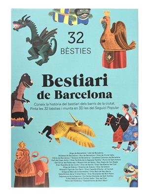 BESTIARI DE BARCELONA. 32 BÈSTIES | 9788491563747 | ALONSO CRUZET, NICOLÀS/BERLOSO CLARÀ, LAIA | Llibreria Huch - Llibreria online de Berga 