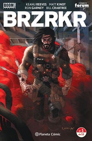 BRZRKR Nº 01/12 | 9788411120074 | REEVES, KEANU/KINDT, MATT/GARNEY, RON | Llibreria Huch - Llibreria online de Berga 