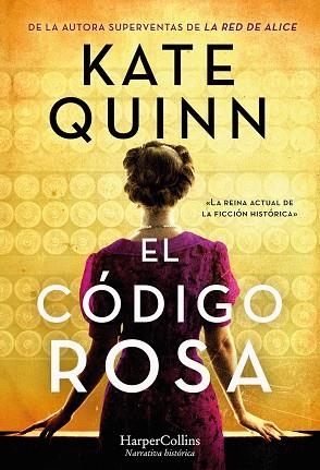 CODIGO ROSA, EL | 9788491397496 | QUINN, KATE | Llibreria Huch - Llibreria online de Berga 