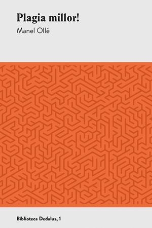 PLAGIA MILLOR! | 9788417339968 | OLLÉ, MANEL | Llibreria Huch - Llibreria online de Berga 
