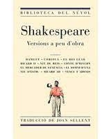 SHAKESPEARE VERSIONS A PEU D'OBRA | 9788417455422 | Llibreria Huch - Llibreria online de Berga 