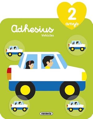 ADHESIUS VEHICLES 2 ANYS | 9788467780024 | BUSQUETS, JORDI | Llibreria Huch - Llibreria online de Berga 