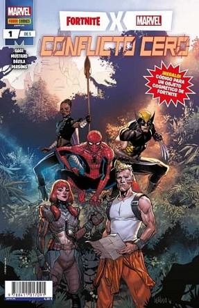 MARVEL/FORTNITE CONFLICTO CERO N.1 | 9788411017091 | VARIOS AUTORES | Llibreria Huch - Llibreria online de Berga 