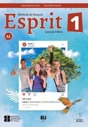 ESPRIT 1  LIBRO DEL ALUMNO | 9788419065032 | CRIMI, ANNA MARIA/HATUEL, DOMITILLE | Llibreria Huch - Llibreria online de Berga 