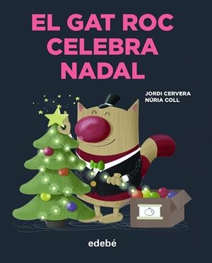 EL GAT ROC CELEBRA NADAL | 9788468356372 | CERVERA I NOGUÉS, JORDI | Llibreria Huch - Llibreria online de Berga 