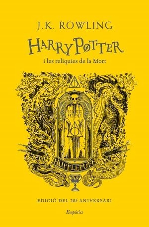 HARRY POTTER I LES RELÍQUIES DE LA MORT (HUFFLEPUFF) | 9788418833618 | ROWLING, J.K. | Llibreria Huch - Llibreria online de Berga 