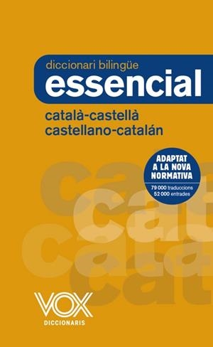 DICCIONARI ESSENCIAL CASTELLANO-CATALÁN / CATALÀ-CASTELLÀ | 9788499742717 | VOX EDITORIAL | Llibreria Huch - Llibreria online de Berga 