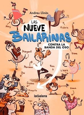 NUEVE BAILARINAS 1, LAS  CONTRA LA BANDA DEL OSO | 9788424674489 | LLINÀS DURAN, ANDREU | Llibreria Huch - Llibreria online de Berga 