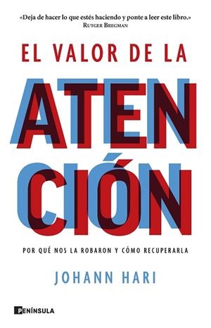VALOR DE LA ATENCIÓN, EL | 9788411001298 | HARI, JOHANN | Llibreria Huch - Llibreria online de Berga 