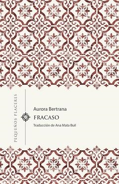 FRACASO | 9788412401929 | BERTRANA, AURORA | Llibreria Huch - Llibreria online de Berga 