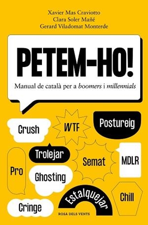PETEM-HO! | 9788418062803 | MAS CRAVIOTTO, XAVIER/SOLER MAÑÉ, CLARA/VILADOMAT MONTERDE, GERARD | Llibreria Huch - Llibreria online de Berga 