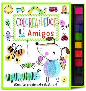 COLOREA CON TUS DEDOS: AMIGOS | 9788468358611 | VARIOS AUTORES | Llibreria Huch - Llibreria online de Berga 
