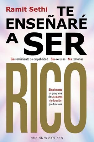 TE ENSEÑARÉ A SER RICO | 9788411720137 | SETHI, RAMIT | Llibreria Huch - Llibreria online de Berga 