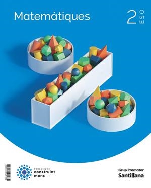 MATEMATIQUES 2 SEC CONSTRUINT MONS | 9788413153322 | VARIOS AUTORES | Llibreria Huch - Llibreria online de Berga 