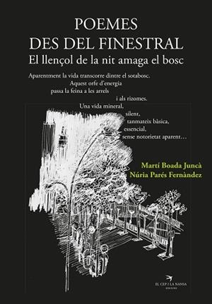 POEMES DES DEL FINESTRAL | 9788419747167 | BOADA, MARTÍ/PARÉS FERNÁNDEZ, NÚRIA | Llibreria Huch - Llibreria online de Berga 