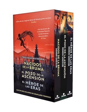 ESTUCHE TRILOGÍA MISTBORN (NACIDOS DE LA BRUMA | EL POZO DE LA ASCENSIÓN | EL HÉ | 9788419260239 | SANDERSON, BRANDON | Llibreria Huch - Llibreria online de Berga 