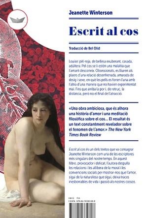 ESCRIT AL COS | 9788419332608 | WINTERSON, JEANETTE | Llibreria Huch - Llibreria online de Berga 