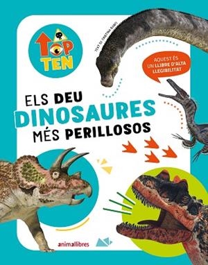 TOP TEN ELS DEU DINOSAURES MÉS PERILLOSOS | 9788419659538 | CRISTINA BANFI | Llibreria Huch - Llibreria online de Berga 