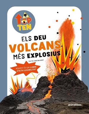 TOP TEN ELS DEU VOLCANS MÉS EXPLOSIUS | 9788419659545 | CRISTINA BANFI | Llibreria Huch - Llibreria online de Berga 