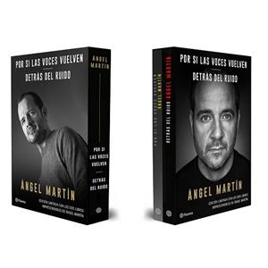 ESTUCHE ÁNGEL MARTÍN (POR SI LAS VOCES VUELVEN + DETRÁS DEL RUIDO) | 9788408281184 | MARTÍN, ÁNGEL | Llibreria Huch - Llibreria online de Berga 