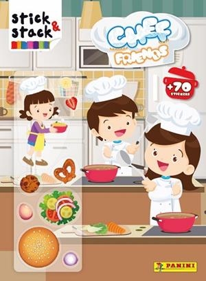 STICK & STACK - CHEF FRIENDS | 9788427873711 | PANINI ESPAÑA S.A. | Llibreria Huch - Llibreria online de Berga 