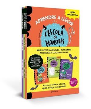APRENDRE A LLEGIR A L'ESCOLA DE MONSTRES - PACK AMB ELS LLIBRES 7, 8 I 9 | 9788410298699 | RIPPIN, SALLY | Llibreria Huch - Llibreria online de Berga 