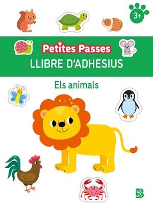 PETITES PASSES LLIBRE D'ADHESIUS - ELS ANIMALS | 9789403238432 | BALLON | Llibreria Huch - Llibreria online de Berga 