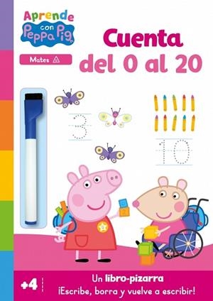 PEPPA PIG. PRIMEROS APRENDIZAJES - APRENDO CON PEPPA PIG. CUENTA DEL 0 AL 20 (LI | 9788448866266 | HASBRO/EONE | Llibreria Huch - Llibreria online de Berga 