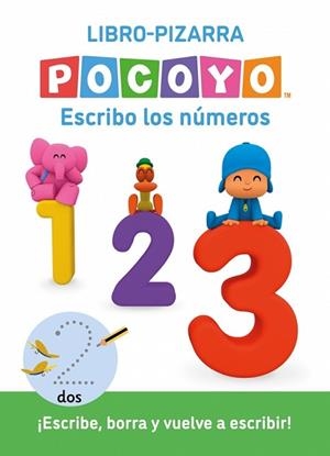 POCOYÓ. LECTOESCRITURA - ESCRIBO LOS NÚMEROS (LIBRO-PIZARRA) | 9788448869977 | ANIMAJ | Llibreria Huch - Llibreria online de Berga 