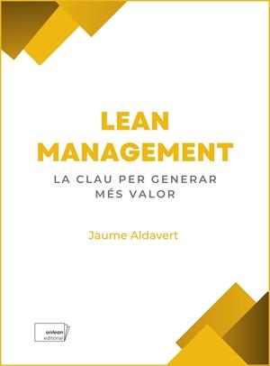 LEAN MANAGEMENT | 9788412713428 | ALDAVERT PALLEROLS, JAUME | Llibreria Huch - Llibreria online de Berga 