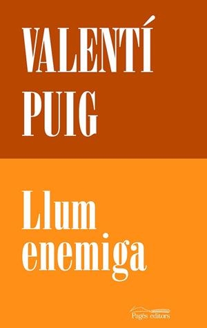 LLUM ENEMIGA | 9788413036113 | PUIG, VALENTÍ | Llibreria Huch - Llibreria online de Berga 