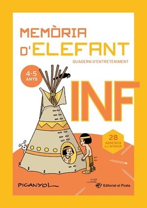 MEMÒRIA D'ELEFANT INFANTIL: QUADERN DE VACANCES | 9788419912343 | MARTÍNEZ PICANYOL, JOSEP LLUÍS | Llibreria Huch - Llibreria online de Berga 