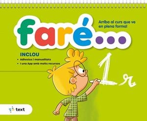 FARÉ 1R | 9788441235663 | FARRÉ PARÍS, ÀNGELS | Llibreria Huch - Llibreria online de Berga 