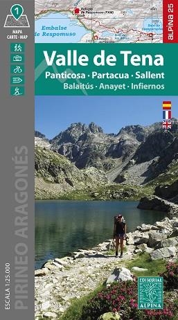 VALLE DE TENA - PANTICOSA, PARTACUA, SALLENT | 9788470111723 | EDITORIAL ALPINA | Llibreria Huch - Llibreria online de Berga 