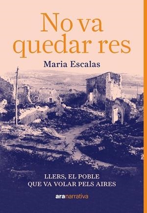 NO VA QUEDAR RES | 9788411731126 | ESCALAS BERNAT, MARIA | Llibreria Huch - Llibreria online de Berga 