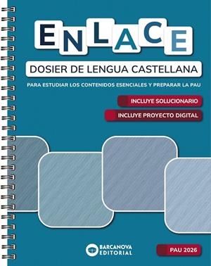 ENLACE. DOSIER DE LENGUA CASTELLANA. BACHILLERATO 2026 | 9788448964931 | CÁNOVAS, GERMÁN/CALVO, IRENE | Llibreria Huch - Llibreria online de Berga 