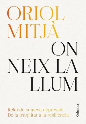ON NEIX LA LLUM | 9788466434751 | MITJÀ, ORIOL | Llibreria Huch - Llibreria online de Berga 