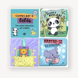 CONTES PER A BEBÈS D'UN ANY - TRES CONTES INTERACTIUS PER ALS MÉS PETITS | 9788419912336 | DEL PIRATA, EDICIONS | Llibreria Huch - Llibreria online de Berga 