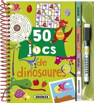 50 JOCS DE DINOSAURES | 9788410843318 | DIBUJATOR | Llibreria Huch - Llibreria online de Berga 