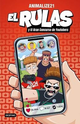 RULAS 5. EL RULAS Y EL GRAN CONCURSO DE YOUTUBERS. | 9788408318477 | ANIMALIZE21 | Llibreria Huch - Llibreria online de Berga 