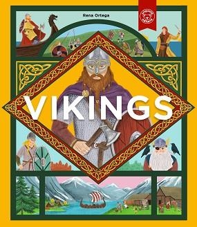 VÍKINGS - ÀLBUM IL·LUSTRAT INFANTIL SOBRE L’EDAT MITJANA | 9791387501549 | ORTEGA, RENA | Llibreria Huch - Llibreria online de Berga 