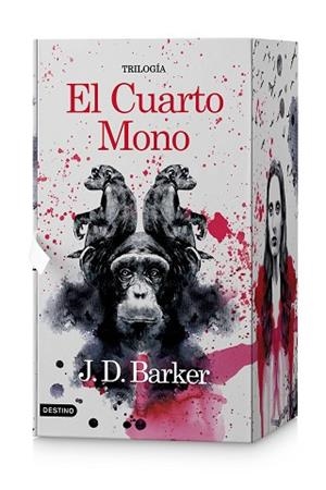 COFRE TRILOGÍA EL CUARTO MONO | 9788423369652 | BARKER, J.D. | Llibreria Huch - Llibreria online de Berga 