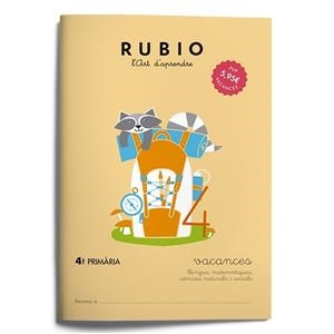 VACANCES RUBIO 4T PRIMÀRIA (CATALÀ) | 9788415971955 | VARIOS AUTORES | Llibreria Huch - Llibreria online de Berga 